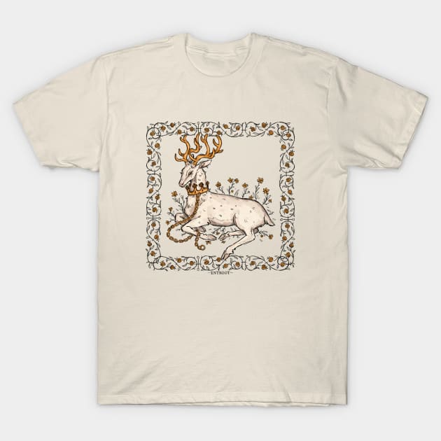 The White Hart T-Shirt by Entnoot